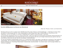 Tablet Screenshot of hotel-burgschmiet.de